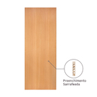 Folha de Porta Madeira Curupixá de Giro ou Correr Direito|Esquerdo Marrom 210x100cm Sarrafeada Lisa Pinhal Portas